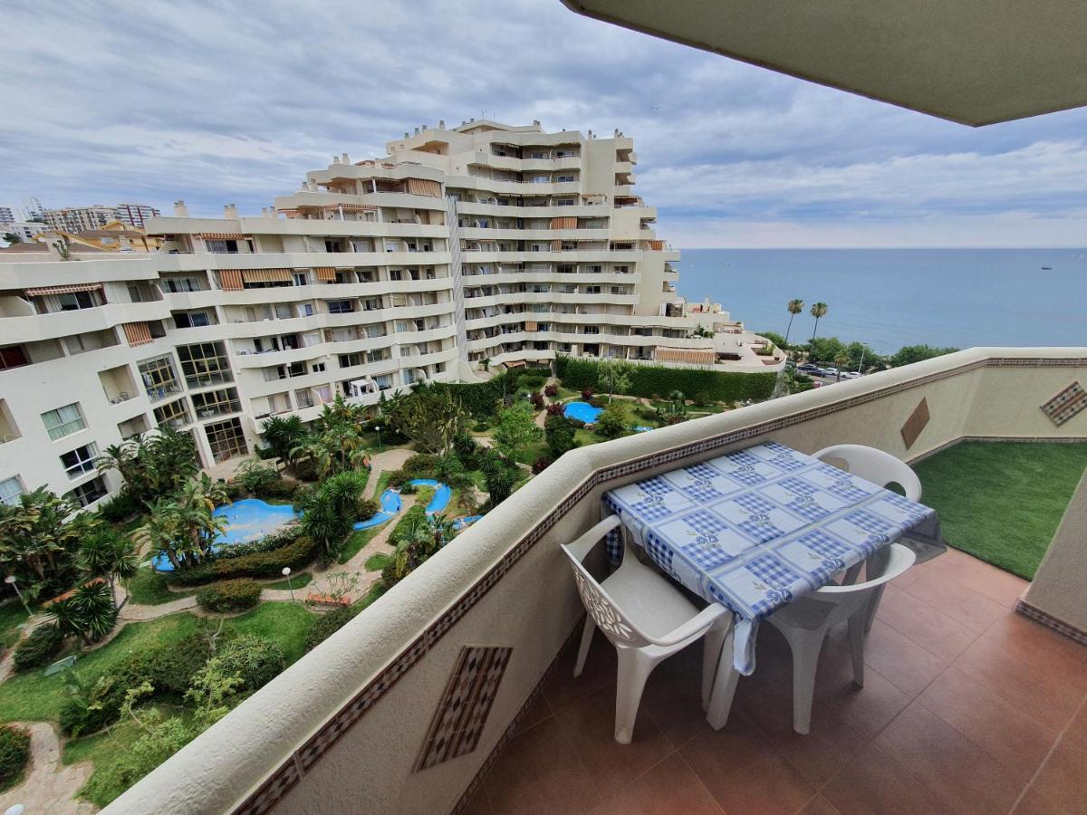 Benalbeach. Espectacular Terraza, Vistas Al Mar. Benalmádena Extérieur photo