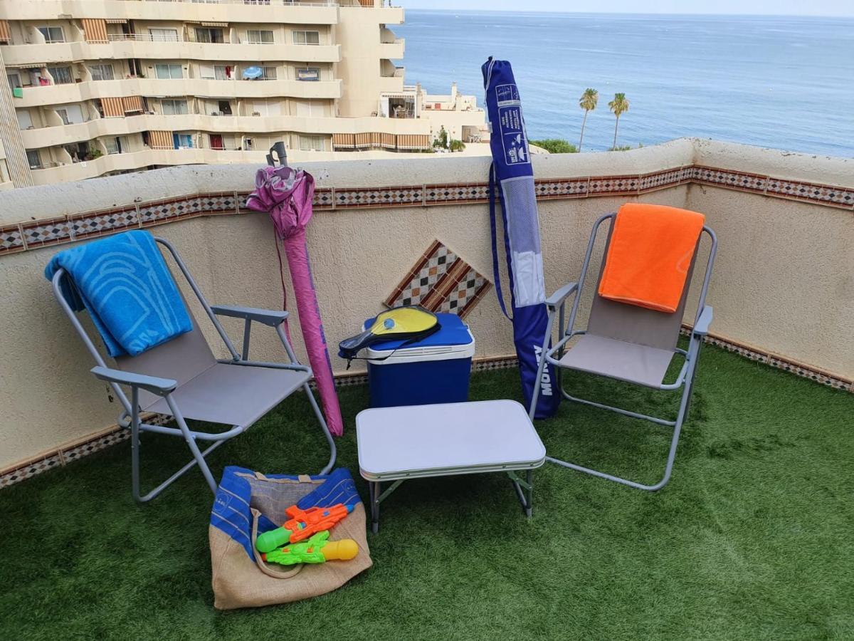 Benalbeach. Espectacular Terraza, Vistas Al Mar. Benalmádena Extérieur photo